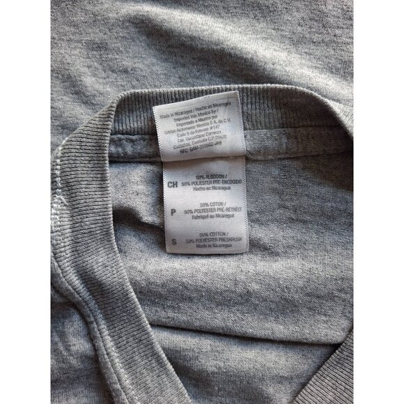 Gildan Graphic TShirt S Gray Always Ready Always There National Guard Streetwear - Picture 4 of 6